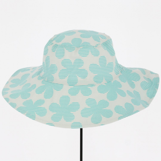 Capeline Nathalie Fleur Coton - Traclet Capeline Nathalie Fleur Coton - Traclet