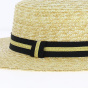 Natural Straw Capeline Hat - Traclet