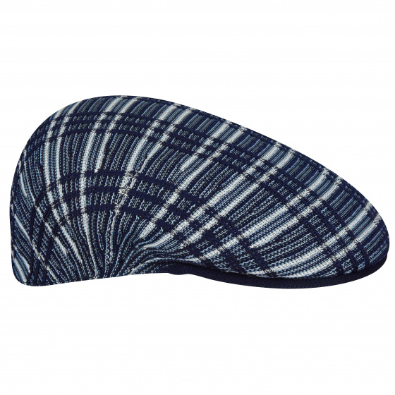 Flat Cap Prep Plaid 507 Blue - Kangol Flat Cap Prep Plaid 507 Blue - Kangol