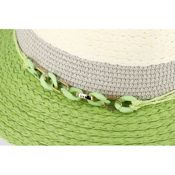Fedora Hat Roccapina Paper Straw - Traclet
