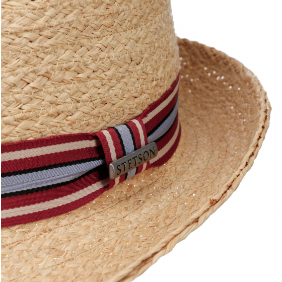 Salisbury Straw Trilby Hat - Stetson