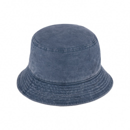 Navy Cotton Bucket Hat - Fiebig