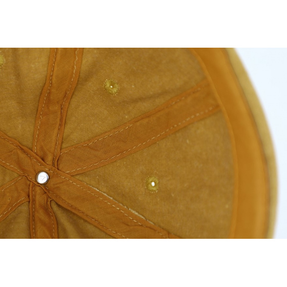 Bonnet Docker Lelio Coton Jaune Moutarde - Traclet