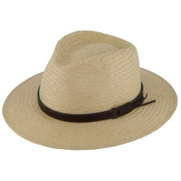 Traveller Pampelonne Beige Paper Straw Hat - Traclet