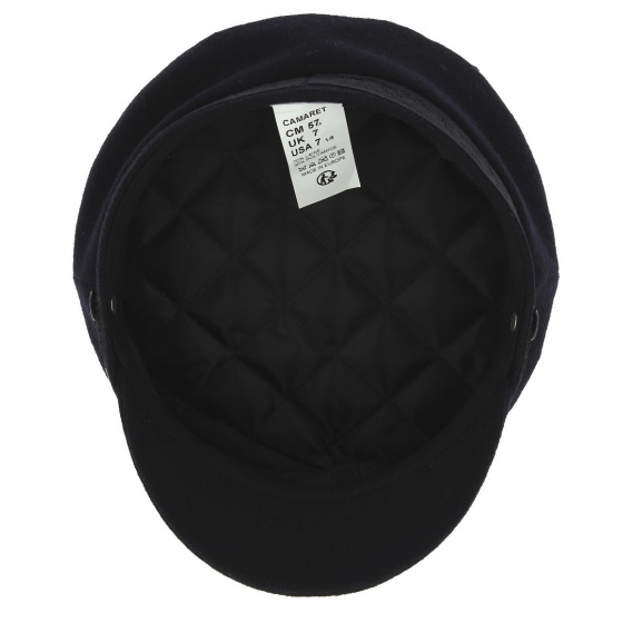 Personalized Camaret Navy Pea Coat Sailor Cap - Traclet Personalized Camaret Navy Pea Coat Sailor Cap - Traclet