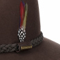 Brown Braided Traveller Felt Hat - Stetson