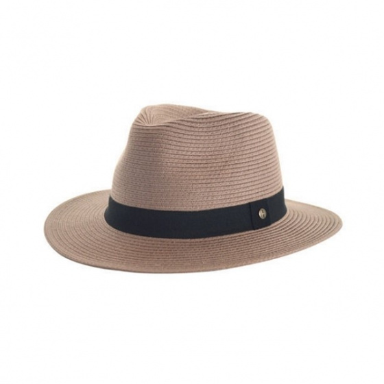 Chapeau Fedora Pana-Mate Taupe - House of Ord