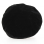 Black velvet beret - Traclet