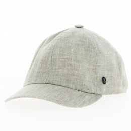 Baseball Cap Chevrons Linen Beige - City Sport
