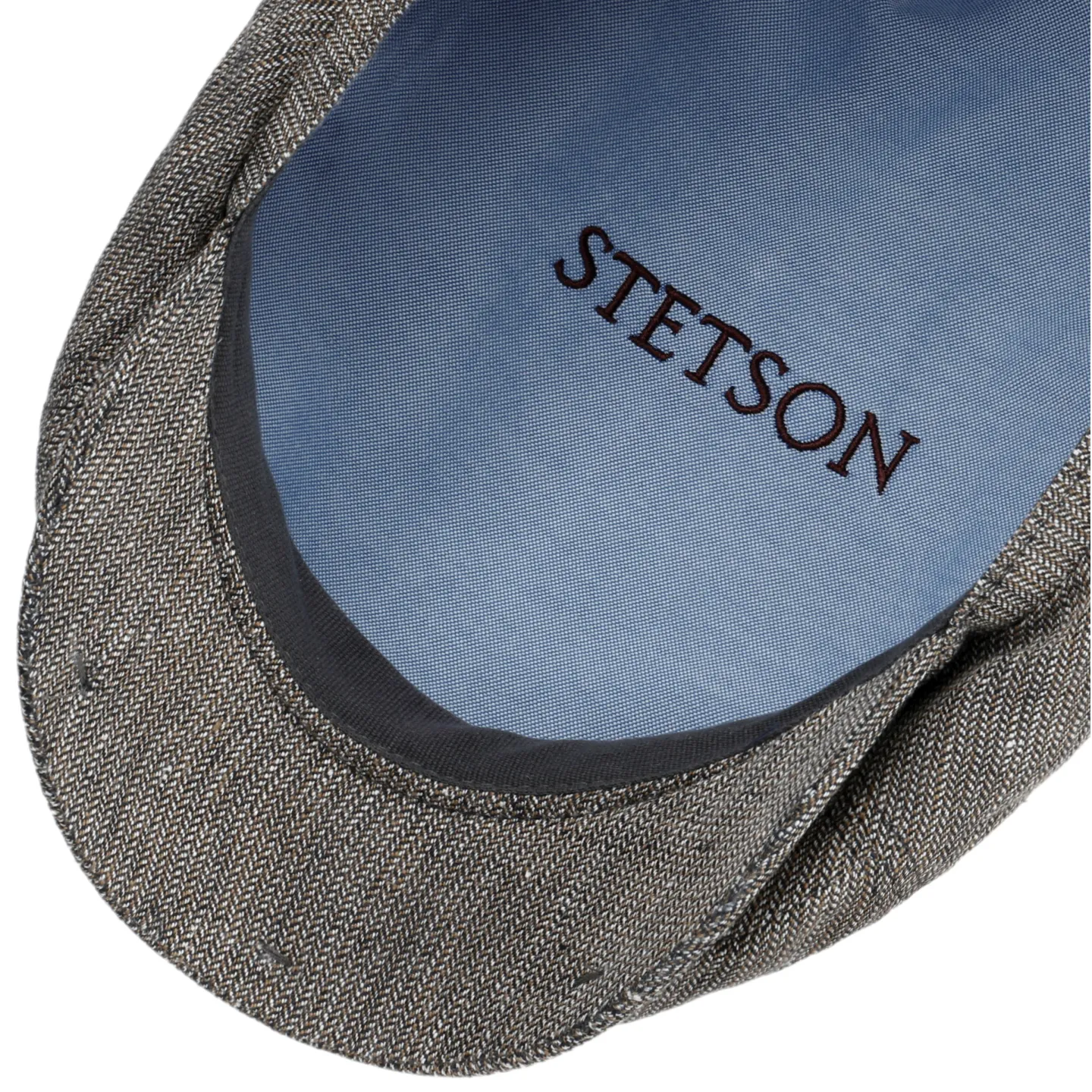 Brooklin Glencheck Linen Cap - Stetson Reference: 17828| Chapellerie Traclet