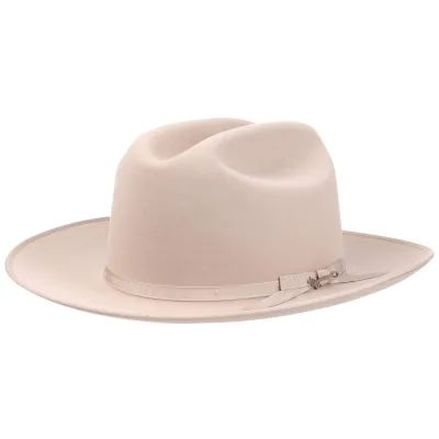 Fedora Open Road Hat Felt Hair 6X Beige - Stetson