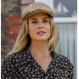 Hatteras Manhattan Linen Cap Camel - Jaxon