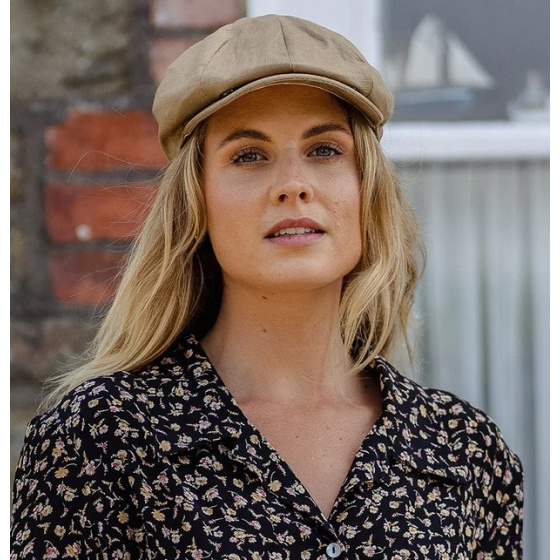 Casquette Hatteras Manhattan Lin Camel - Jaxon