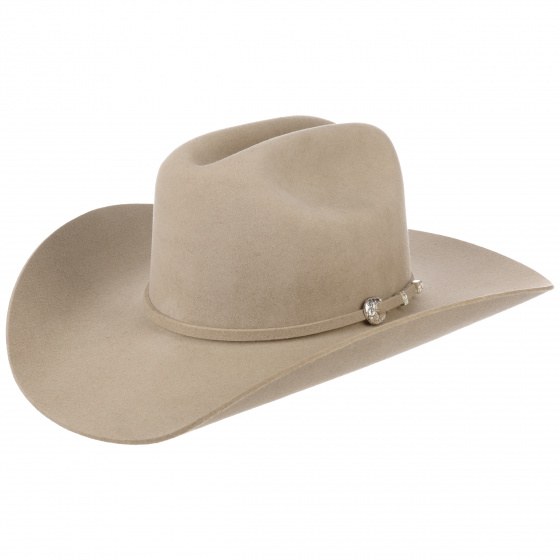 Chapeau Corral Cowboy Cattleman buffalo 4X Beige - Stetson Chapeau Corral Cowboy Cattleman buffalo 4X Beige - Stetson