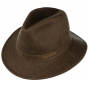 Brown Cotton Traveller Hat - Stetson