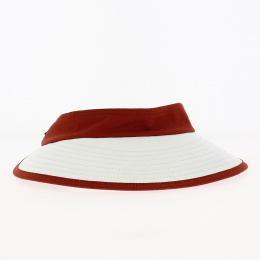 Casquette Visière Bauloise Pornichet 8.5 cm - Terracotta - Soway