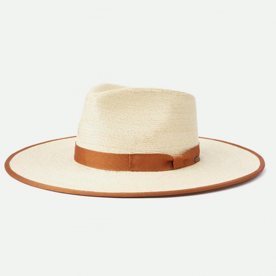 Traveller Jo Rancher Natural Straw Hat - Brixton
