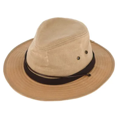 Chapeau Walker Waxed Beige - Traclet