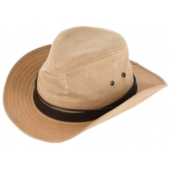 Walker Waxed Beige Hat - Traclet Walker Waxed Beige Hat - Traclet