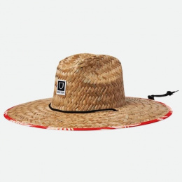 Traveller Alpha Square Palm Straw Hat - Brixton