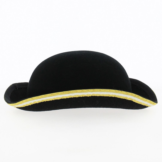Chapeau Tricornes Lampions Galon type maitre d'équipage de vènerie