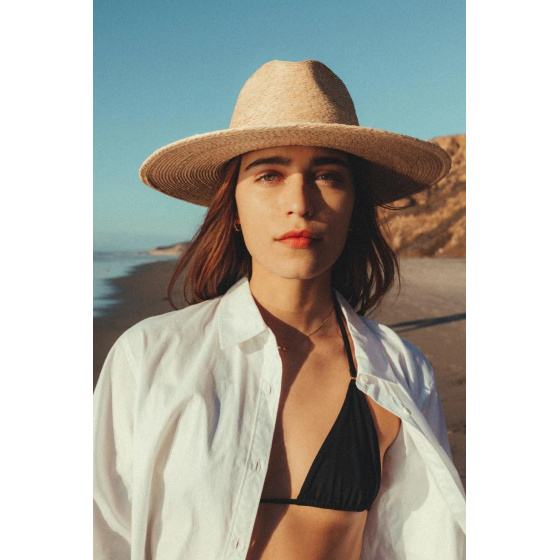 Natural Straw Field Proper Hat - Brixton