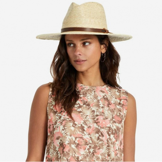 Natural Straw Field Proper Hat - Brixton