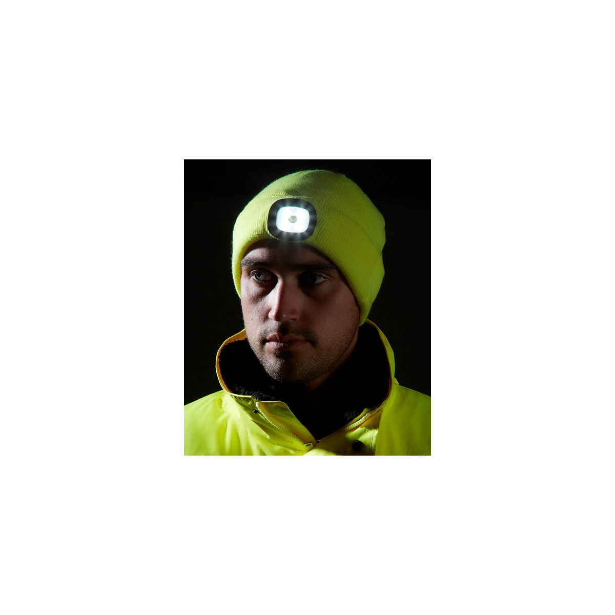 Bonnet Enfant LED Rechargeable USB - 4 LED, Doublure Polaire, étanche IP44 - Pour Hiver, Course, Activités Nocturnes