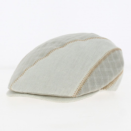 Casquette plate Milano lin naturel - Traclet