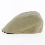 Beige cotton flat cap - Traclet