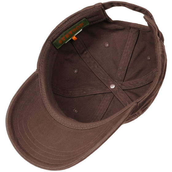 Casquette Baseball Rector Marron UPF 40+ - Stetson