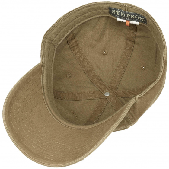 Stetson Ducor Taupe Cotton Baseball Cap