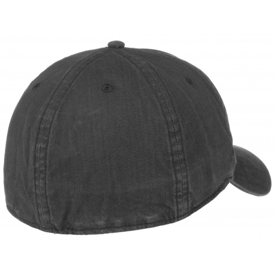 Stetson Ducor Black Cotton Baseball Cap UPF 40+ Stetson Ducor Black Cotton Baseball Cap UPF 40+