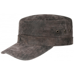 Casquette Army Minnesota Raymore Leather Marron - Stetson