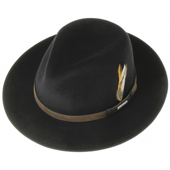 Black Sardis Traveller Hat - Stetson