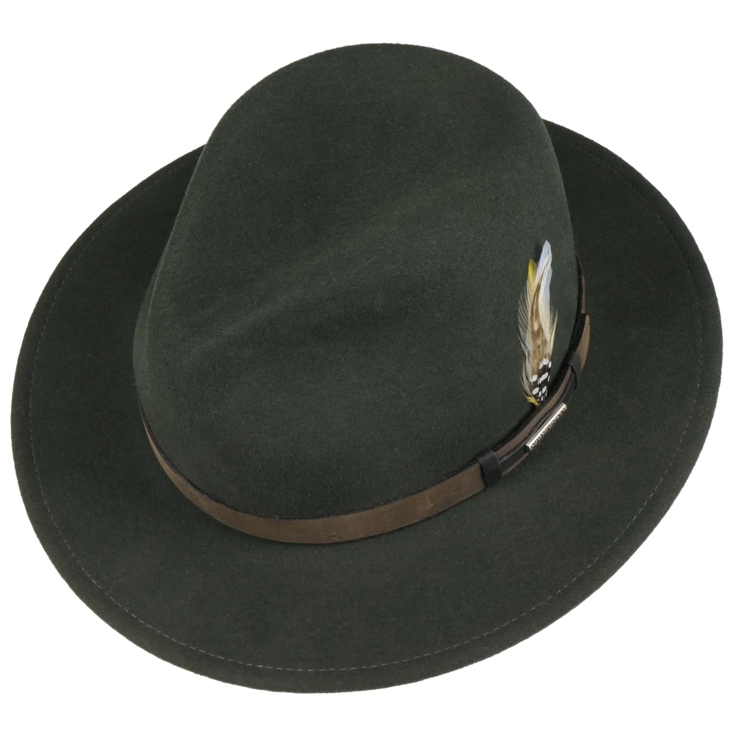 chapeau stetson sardis vert  - boutique stetson Reference : 642 | Chapellerie Traclet
