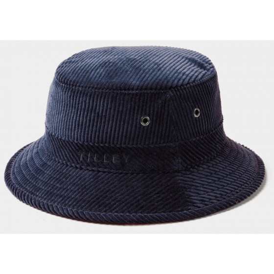 Cotton Sea Bucket Hat Navy Blue - Tilley