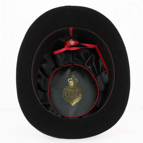 Chapeau Melon Harry Feutre laine Noir - Traclet