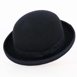 Melon Hat Wool Felt Navy - Guerra 1855