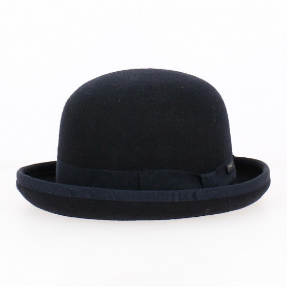Melon Hat Wool Felt Navy - Guerra 1855