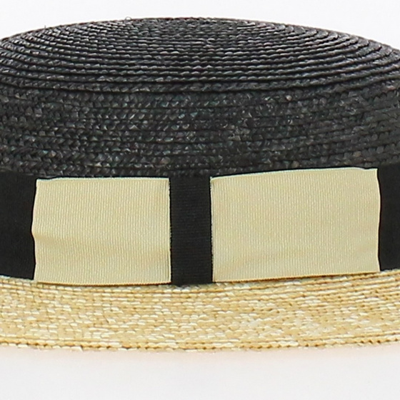 Capeline - Canotier Bastia Paille Naturelle - Traclet