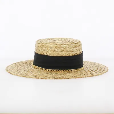 Canotier Hilton Paille Naturelle - Traclet