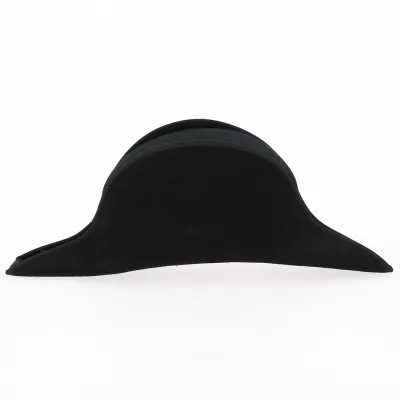 Bicorne Feutre Laine Noir - Traclet