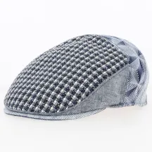 Casquette Bombée Paris Patchwork Bleu - Traclet