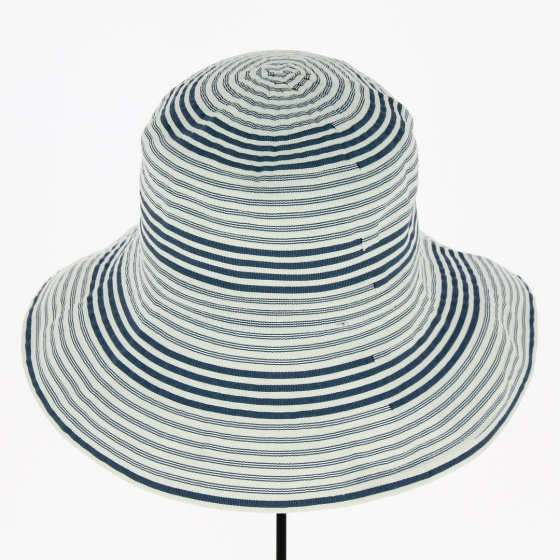Capeline Emilie Cotton Blue stripes - Traclet