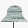 Capeline Emilie Cotton Blue stripes - Traclet