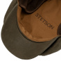 Hatteras Louvain Rain Cap Khaki Earflap - Stetson