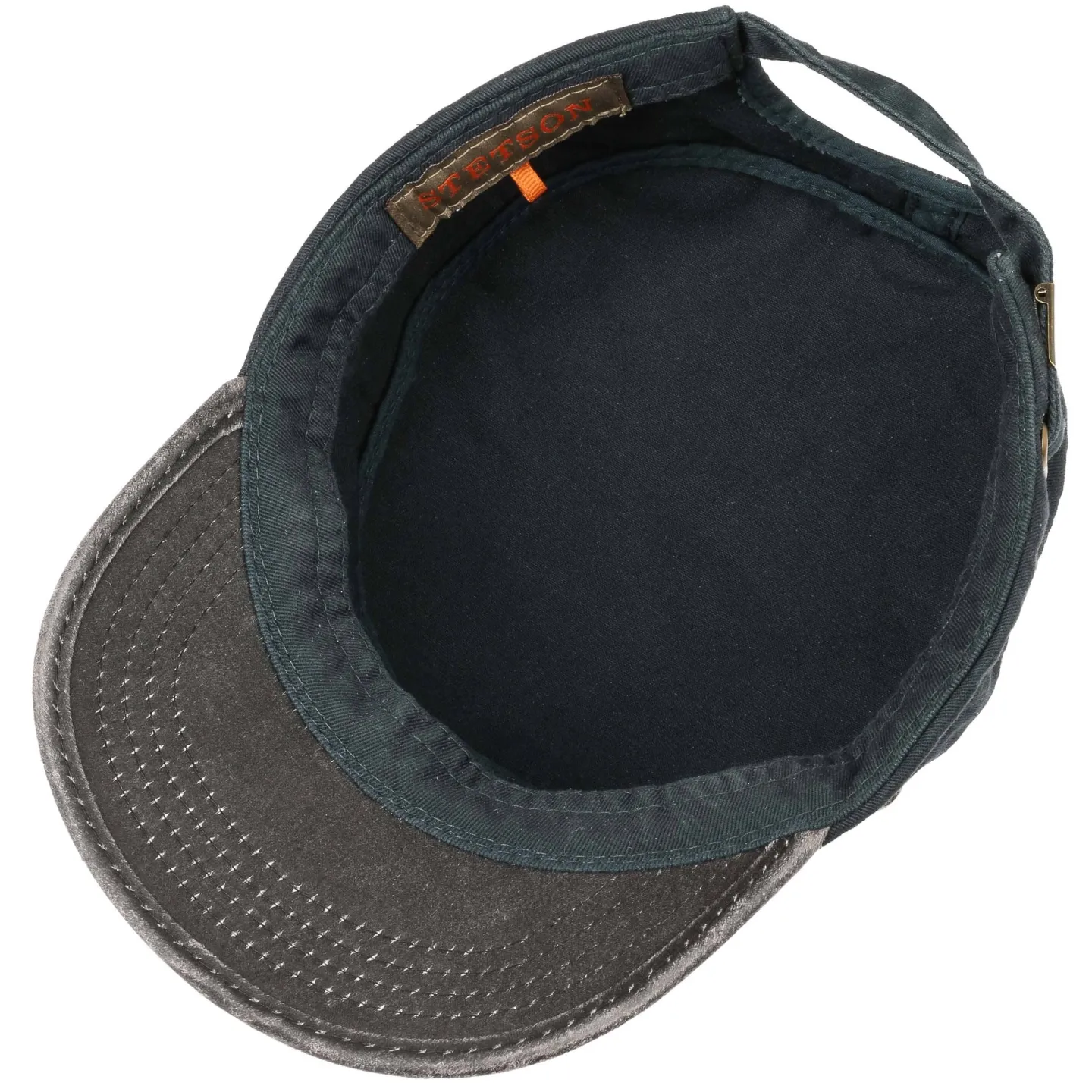 Navy Gates Army Cap UPF 40+ - Stetson Reference: 4892 | Chapellerie Traclet