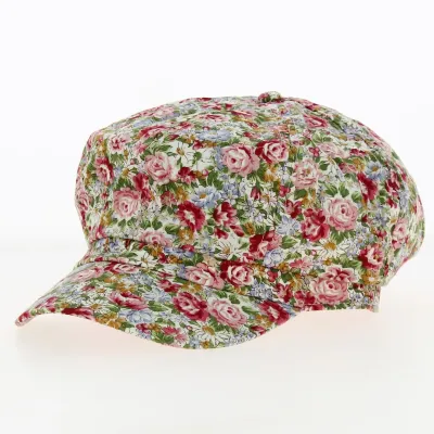 Casquette Gavroche Kessy Fleuri Enfant - Traclet