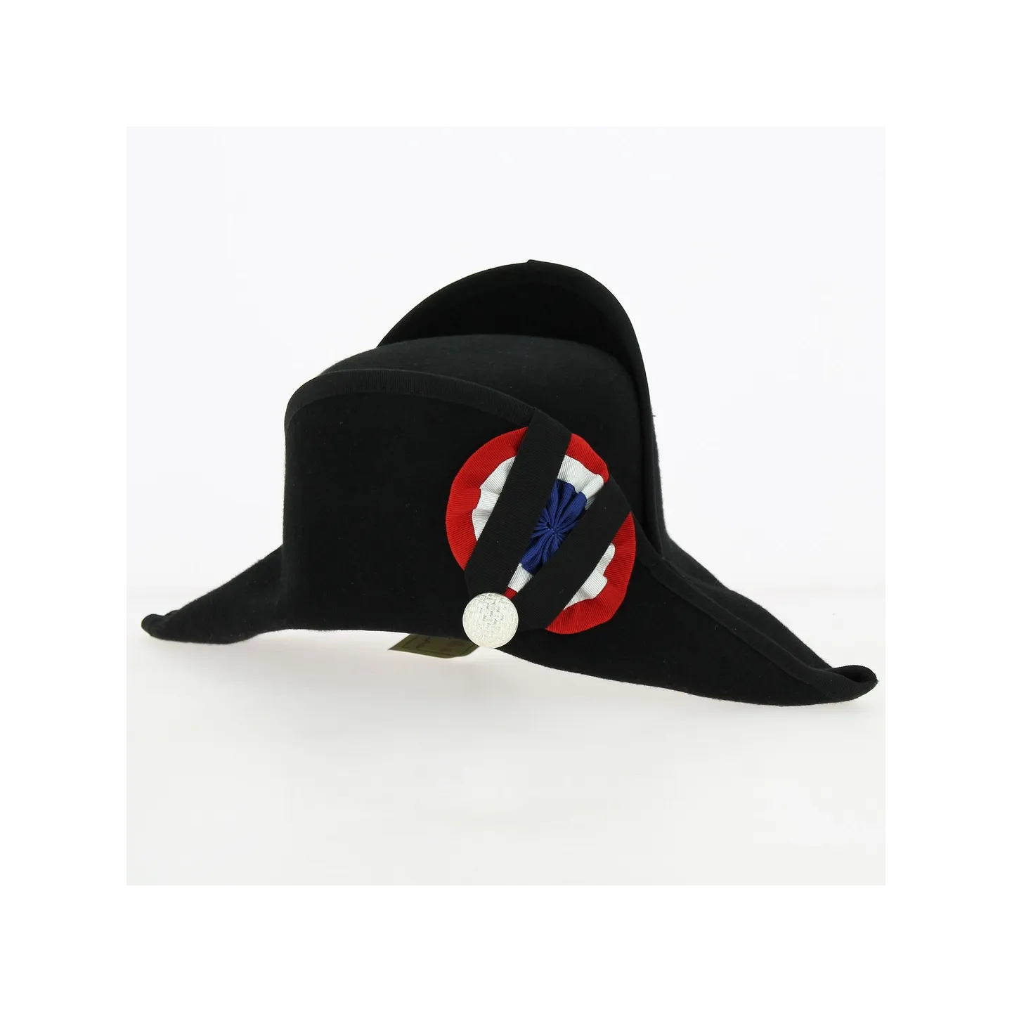 Bicorne Cocarde Feutre Laine Noir - Traclet